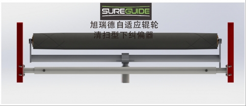 旭瑞德自适应辊轮清扫型下纠偏器