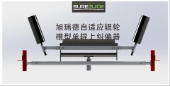 旭瑞德辊轮槽型单辊上纠偏器