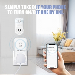 Smart Wifi Plug Kit/Energy Monitoring( 1 main plug+1 sub plug）
