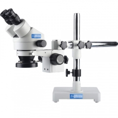 SWG-L45-L1 single arm stereo microscope 3.5x-90x continuous zoom