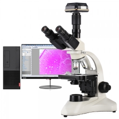 SWG-W2400 1000万像素三目电子生物显微镜40-1600倍