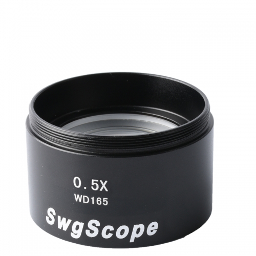 SWG-0.5X 0.5X立体显微镜物镜工作距离165mm