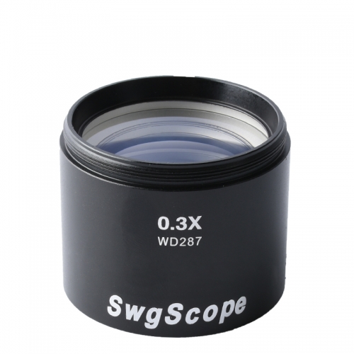 SWG-0.3X 0.3X立体显微镜物镜工作距离287mm