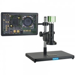 13X-85X Electron Measuring Microscope 4K HD Camera 13.3-inch HD Monitor