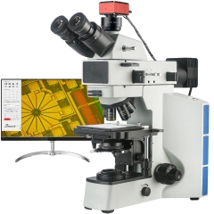 50X-500X Electronic Metallurgical Microscope with 4KHD Camera,Capable of Measurement,Photography,and Video Recording