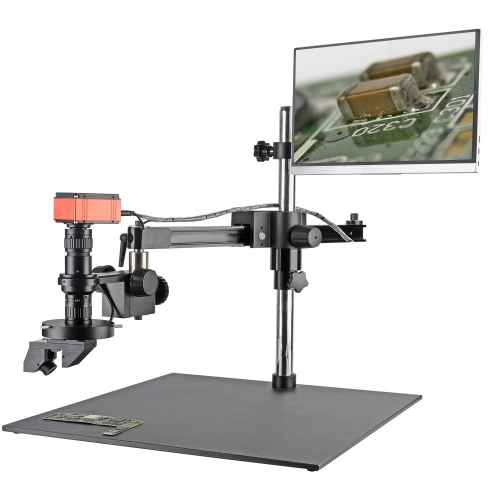 3X-111X 2D/3D Electron Microscope 360° Rotation 4K HD Imaging 15.6-inch Display