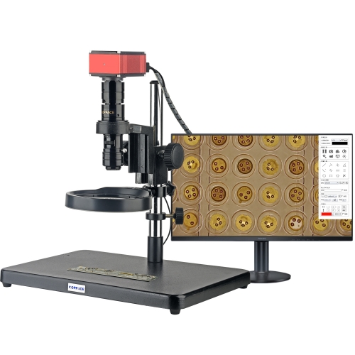 8X-55X Electronic Microscope 4K HD Camera,Large Field of View,220mm Working Distance Lens