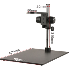 Large platform microscope stand 400X300 mm Focusing stand center distance 240mm
