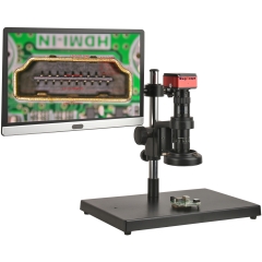 13X-111X HD Industrial Electron Microscope 4K HD Measurement Camera