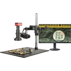 21X-215X HD Industrial Electron Microscope 4K Camera can be Connected to a Computer for Measurement and Photography