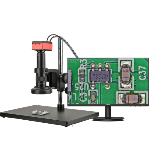 23X-174X HD Industrial Electron Microscope 4K Camera can be Connected to a Computer for Measurement and Photography