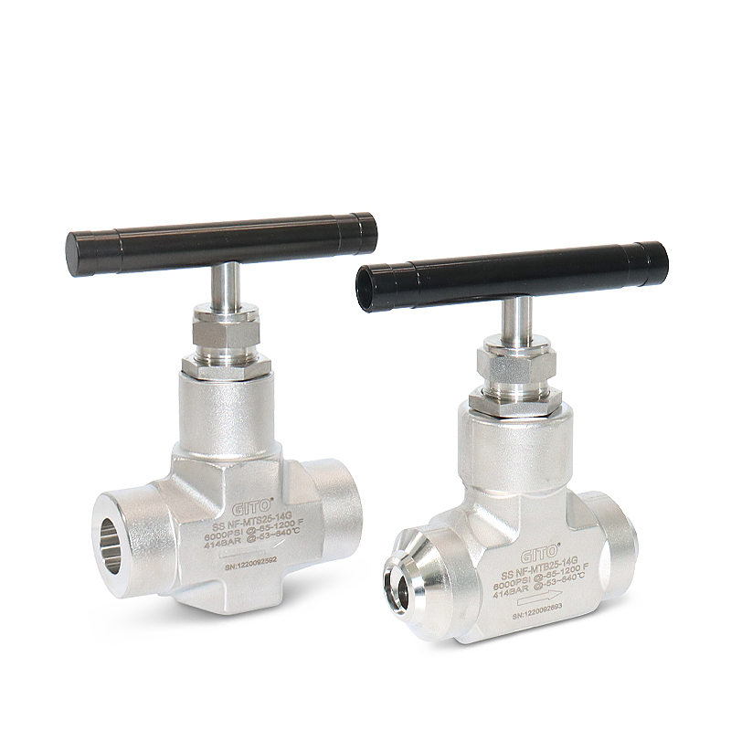 Integrated forged needle valve