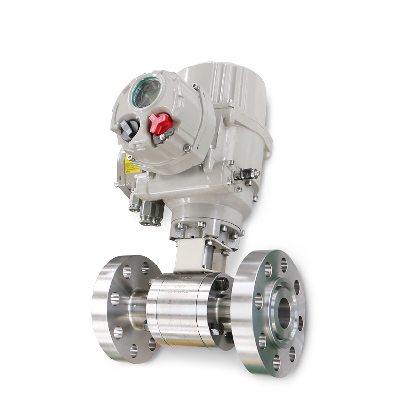 DN65 electric flange ball valve