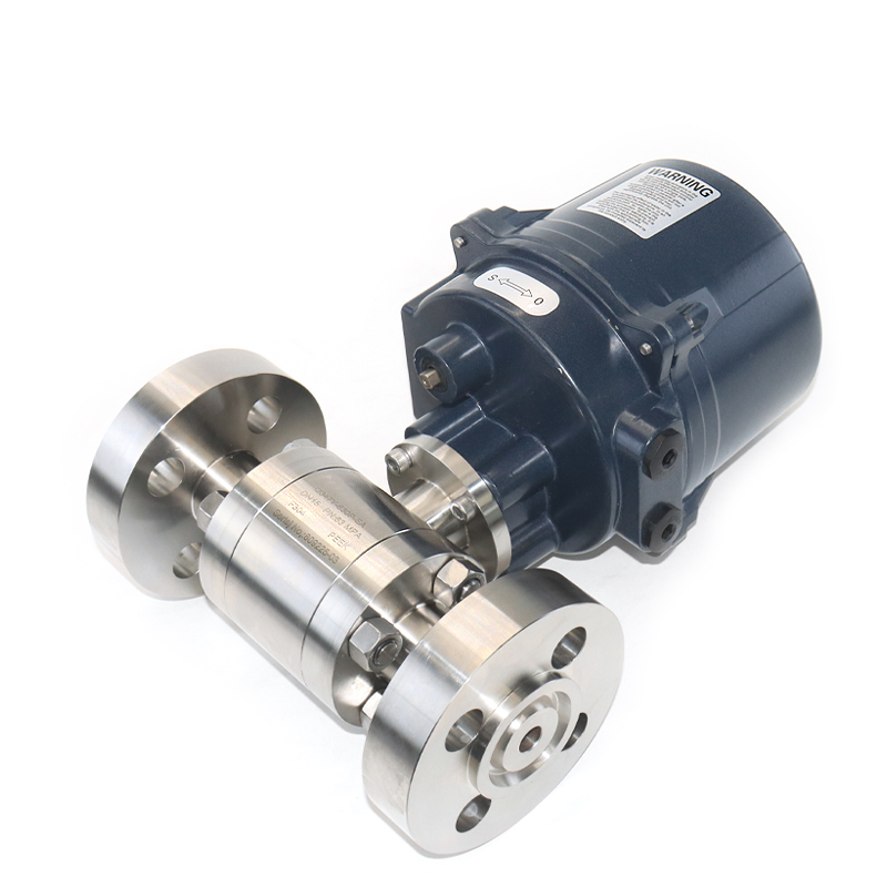 DN15 flanged electric ball valve
