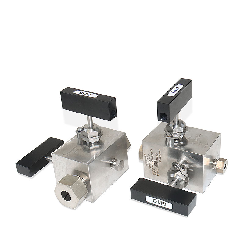 Medium high pressure two valve Manifolds