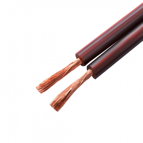 hifi级屏蔽音箱线 2x150支酒红色