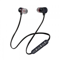 Bluetooth Earphone Metal Sports Wireless Headphones Sweat Proof Earphone Magnetic Earpiece Stereo Headset for Mobile Phone C312