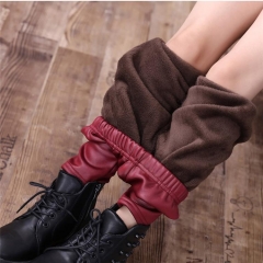 Children's Wear Spring and Autumn Style Girls Underwear Wearing Thin Feet Tights Children's Leather Pants