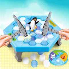 Save Penguin Ice Block Breaker Trap Toys Funny Parent Children Kids Table Game  Education Kids Toy DIY Assembly interactive game