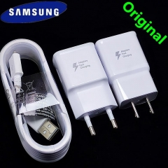 Samsung Charger Adaptive Fast Charger adapter Type C /Micro cable For s8 a8 s10 a7 A6 a40 A9 a50 Note 9 4 5 10 a80 J7 S6 S7 edge