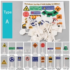 18pc Traffic Sign A