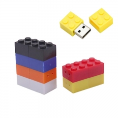 Pen drive Building Blocks usb flash drive 4GB 8GB 16GB 32GB 64GB 128GB toy brick memoria usb stick creative gift pendrive cle