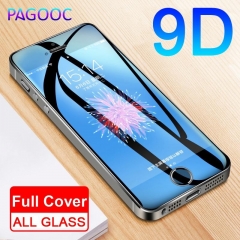 9D Protective Glass On The For iPhone 5S 5 5C SE Tempered Screen Protector Safety Glass For Apple iPhone SE SE Protection Film