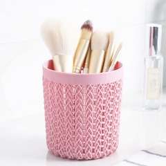 Makeup Brushes Cylinder Hollow Cosmetic Brush Box Holder Storage Empty Holder Cosmetic Brush Bag Brushes Organizer Make Up Tools