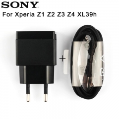 Original Wall Charger EP880 For Sony Xperia Z2 ZL 2 Z4  Z3+ Dual XL39h Z3 Z Ultra C6802 Z1 Z1 Compa L55T L39h L39T L39U M55W USB