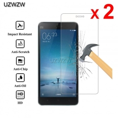 2pcs For Xiaomi Mi 4i Mi 4C Premium 2.5D 0.26mm Tempered Glass Screen Protector For Xiaomi Mi4i Mi4c Mi 4C Protective Glass