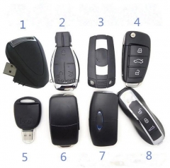 Eight styles 128G Car Key usb flash drive pen drive 64G 32G 16G usb flash drive memory stick pen drive usb flash card disk key