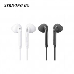 S6 In Ear Earphone Noise Isolating Stereo Sport Earbud Reflective Earphone Headset For Iphone Samsung PK S8 S4 S7 Am115