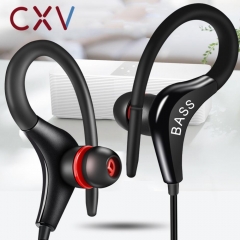 Hot Sale Bass Earphone Ear Hook Sport Running Headphones For Phones iPhone Samsung Xiaomi Headset 3.5mm Wired MP3 Earbuds