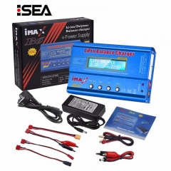 HTRC iMAX B6 80W Battery Charger Lipo NiMh Li-ion Ni-Cd Digital RC IMAX B6 Lipro Balance Charger Discharger + 15V 6A Adapter