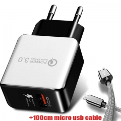 With Micro usb cable 1