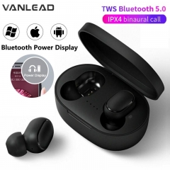 A6S 5.0 TWS Bluetooth Headsets For Xiaomi Airdots Wireless Earbuds Earphone Noise Cancelling Mic for Redmi iPhone Huawei Samsung