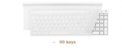 White keyboard