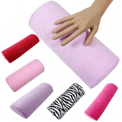 Soft Cushion Rest Half Column Nail Art Design Manicure Salon Hand Pillow Holder Nails Art & Tools