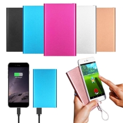 Ultra-thin Portable Power Bank 12000mah Emergency Charging Mobile Charger External Battery Pack Powerbank for iPhone Samsung MI