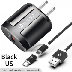 with 2 in 1 cable US