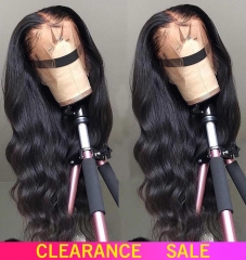 Lace Front Human Hair Wigs Pre Plucked 13X4 Non Remy Free Part Brazilian Body Wave Lace Front Wig With Baby Hair For Black Women