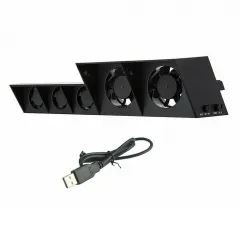 TP4-005 Smart Turbo Temperature Control USB Cooling Cooler 5-Fan for Playstation 4 for PS4 Radiation Fan