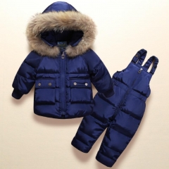 2019 Winter Children Clothing Sets Girls Warm Duck Down Jacket for Baby Girl Clothes Children's Coat for Boy Snow Wear Kids Suit