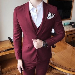 wine red 3 pieces