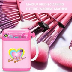 Hot Mini Electric Makeup Brush Cleaner Washing Machine Toy Wash Makeup Brushes Beauty Blender cleaning Tool