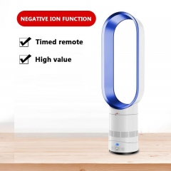 Adoolla 16 Inches No-blade Mute Fan  Home With Air Purification Function Desktop Floor Fan Can Be Turned Away  Small Fan