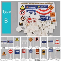 18pc Traffic Sign B