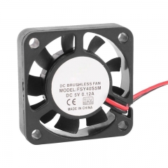 Newest 40mm x 10mm 0.12A 2Pin 5V DC Brushless Sleeve Bearing Cooling Fan