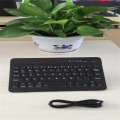 7 inch Bluetooth 10 Meters Wireless Reception Distance Office Gaming Mouse Keyboard Three Systems Common Keyboard