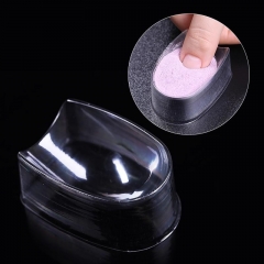 10pcs Nail Tips Dipping nail Powder UV Dip Trays Disposable Manicure Plastic Nail Art Container Groove DIY Nail Art Tools